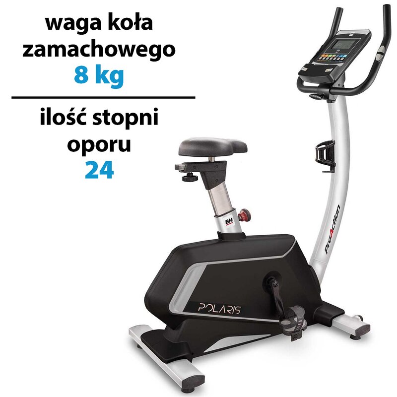 Rower magnetyczny BH FITNESS Polaris Dual H832N