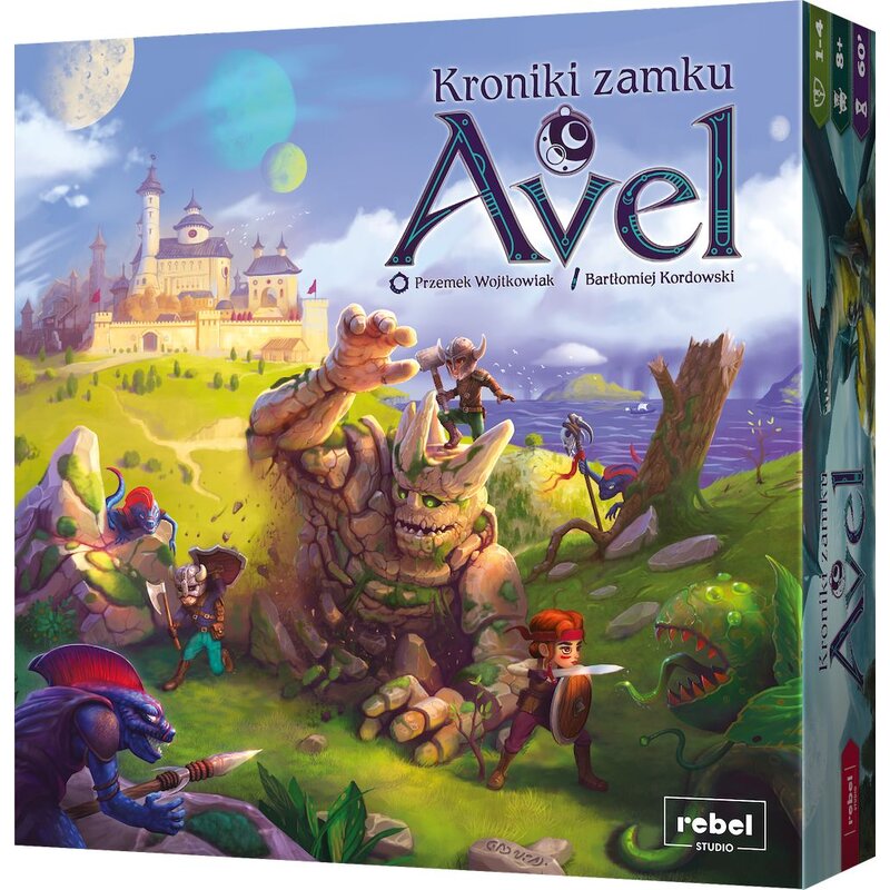 Gra planszowa REBEL Kroniki Zamku Avel 2004904