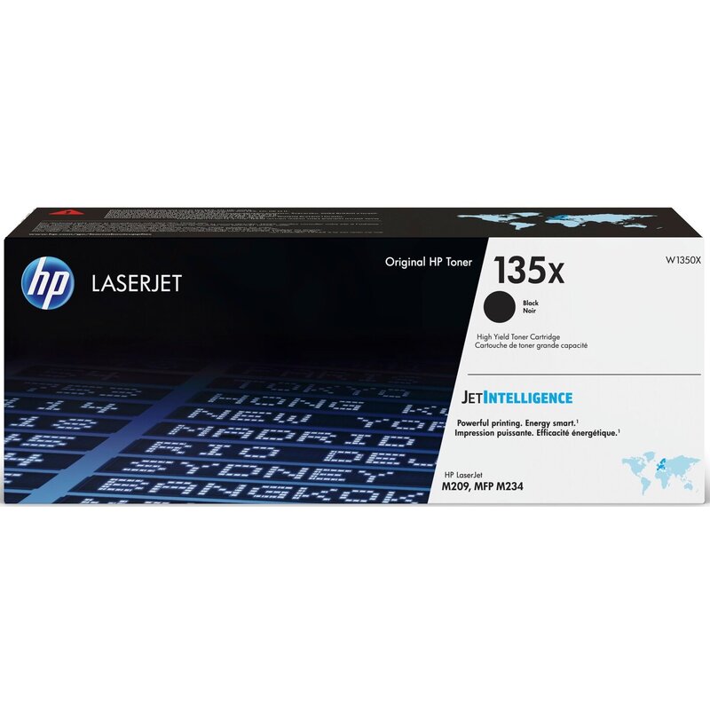 HP 135X black 2400str.
