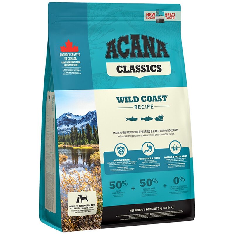 Karma dla psa ACANA Classics Wild Coast 2 kg