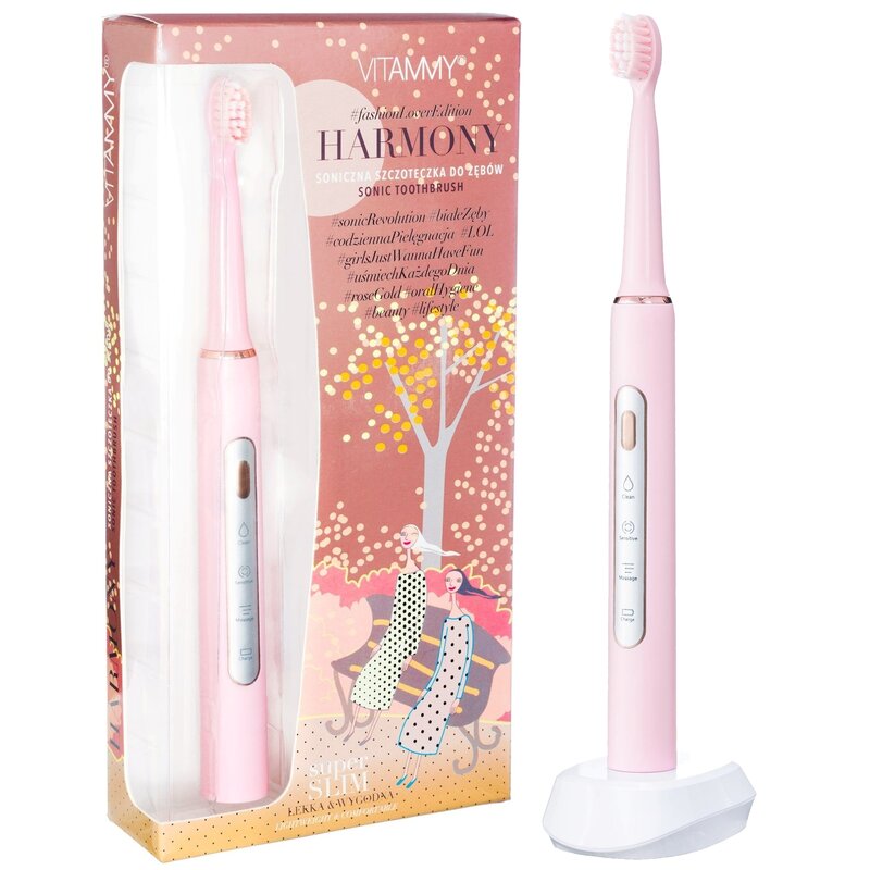 Szczoteczka soniczna VITAMMY TOW013612 Harmony Różowy