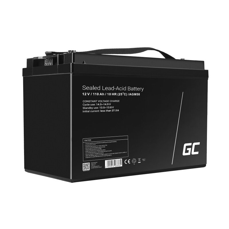 Akumulator GREENCELL AGM58 110Ah 12V