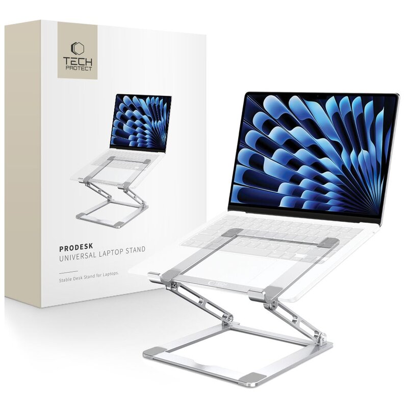 Podstawka pod laptopa TECH-PROTECT ProDesk Srebrny