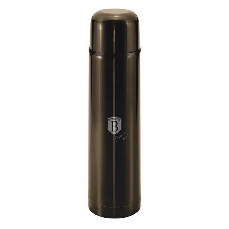 Termos BERLINGER HAUS Metallic Line Shiny Black Edition BH/6819 Brązowy 1000 ml