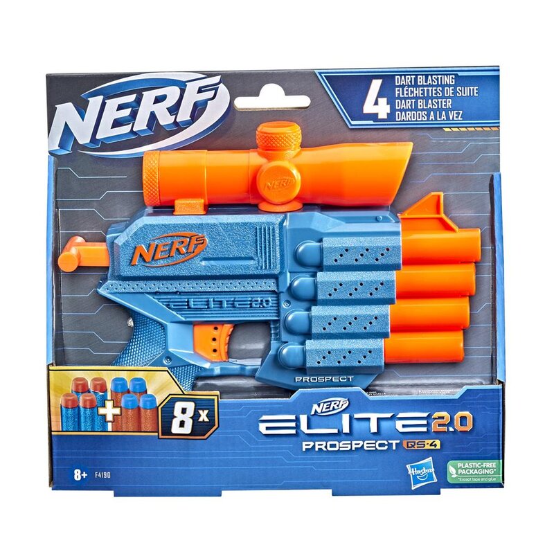 Wyrzutnia Nerf Elite 2.0 Prospect QS 4 F4190