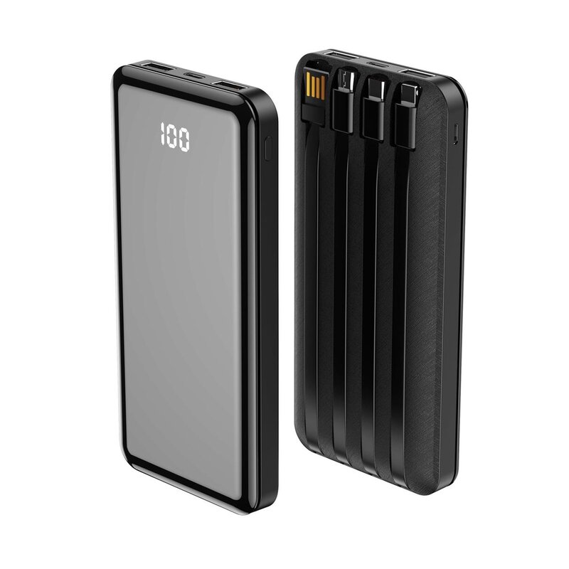 Forever TB-411 10000mAh wbudowane kable