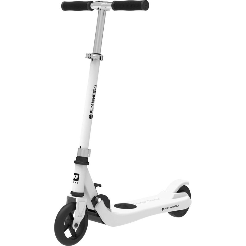 Hulajnoga elektryczna REBEL Fun Wheels 6km 100W 5.5" Biały