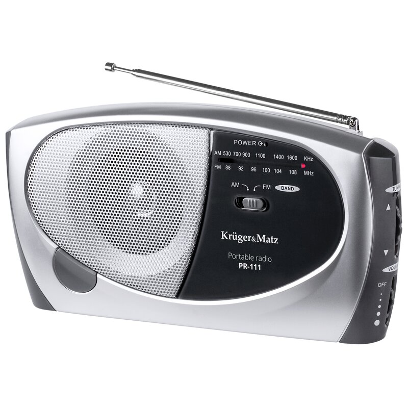 Radio KRUGER&MATZ PR-111 Przenośne Analogowe