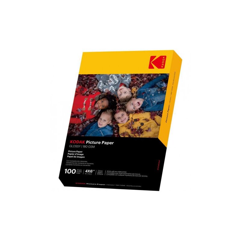 Papier fotograficzny KODAK High Gloss 4R 180G 100 arkuszy