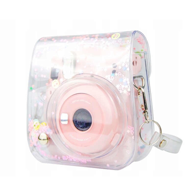 Pokrowiec LOVEINSTANT Instax Mini 11 Przezroczysty Różowy