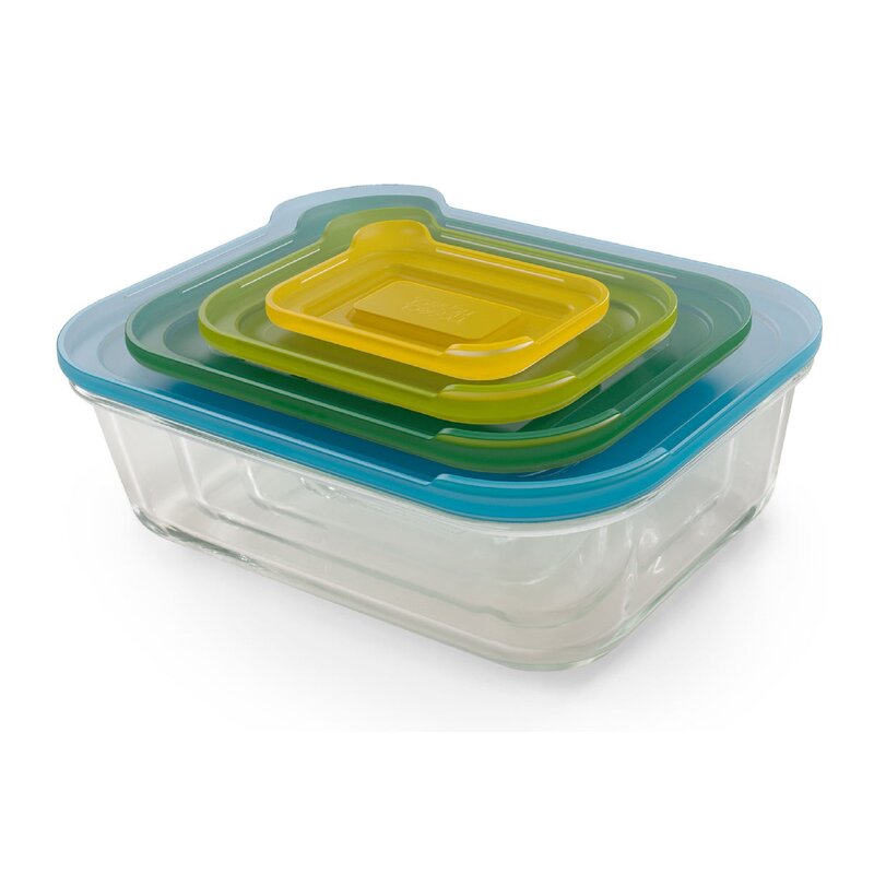 Zestaw pojemników na żywność JOSEPH JOSEPH Nest Glass Storage 81060 4 szt.