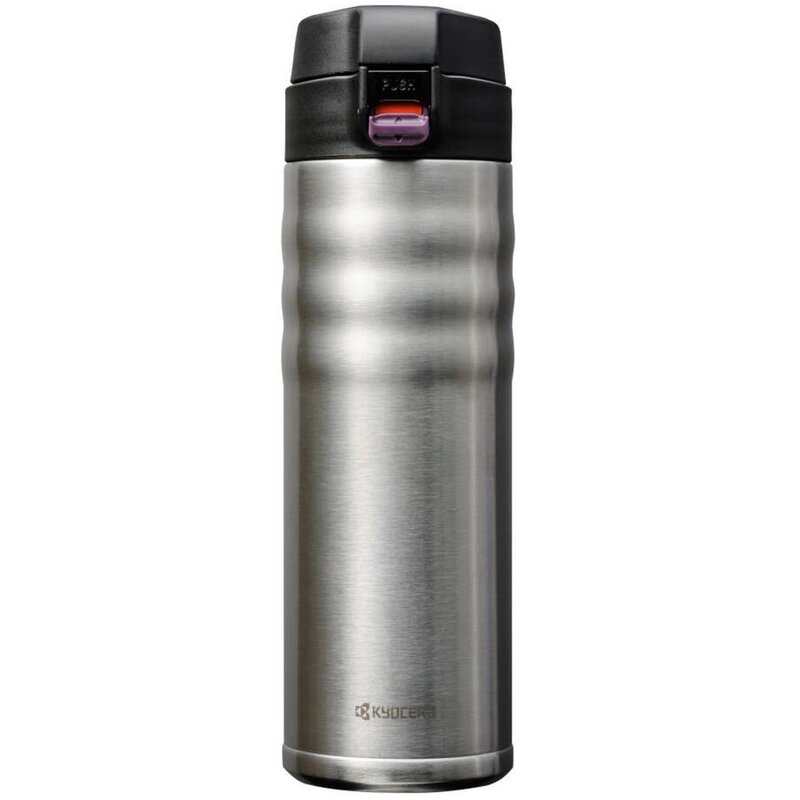 Kubek termiczny KYOCERA Flip Top MB-17F-SS Stalowy 500 ml