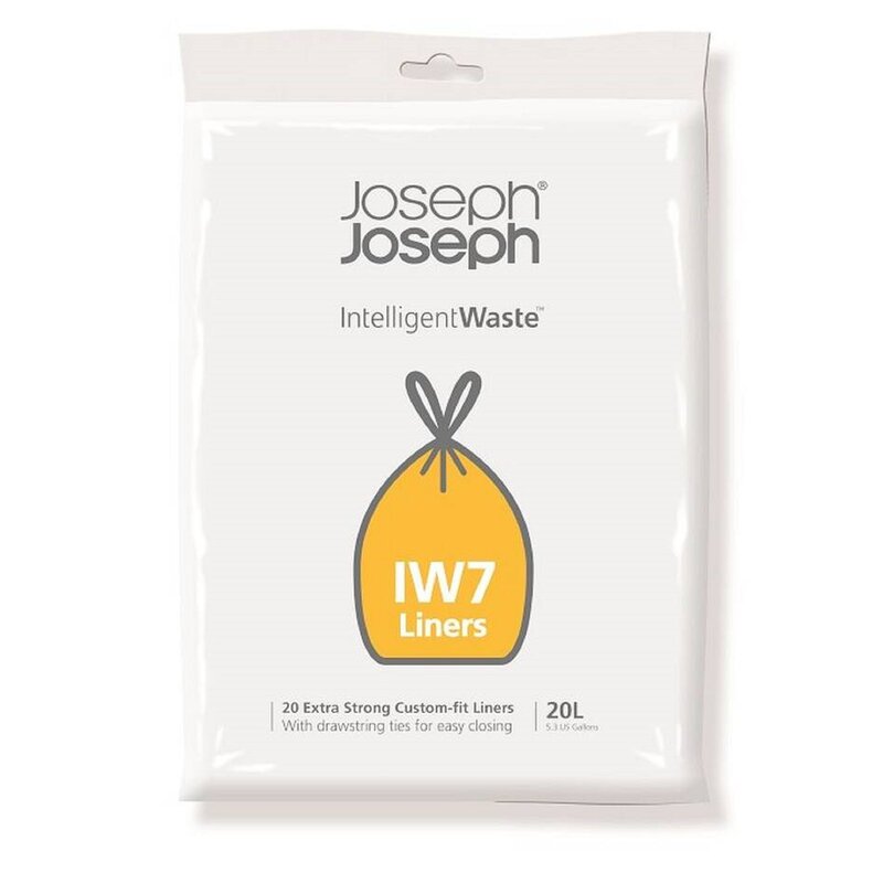 Worki na śmieci JOSEPH JOSEPH Totem Compact 20L (20 sztuk) Czarny