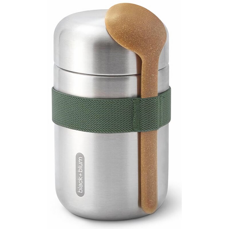 Termos BLACK+BLUM Oliwkowy 400 ml