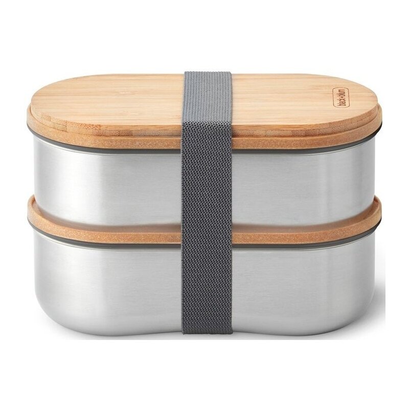 Zestaw lunchboxów BLACK+BLUM BAM-BT-L016 1 L Srebrny