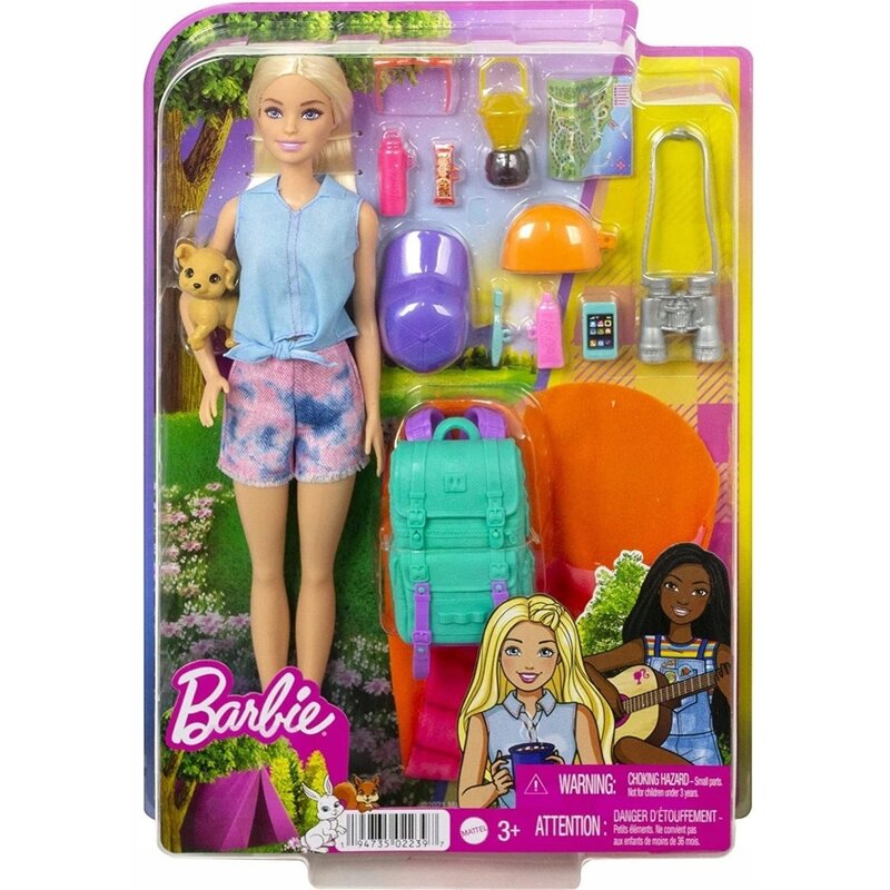 Lalka Barbie Kemping Malibu HDF73