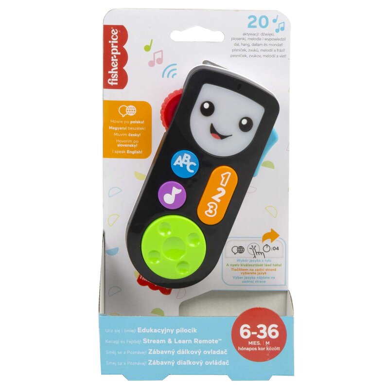 Zabawka pilocik FISHER PRICE Ucz się i śmiej! HHM24