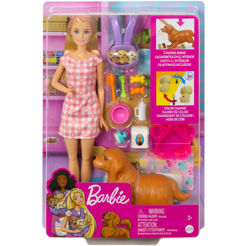 Lalka Barbie Kariera Narodziny piesków HCK75