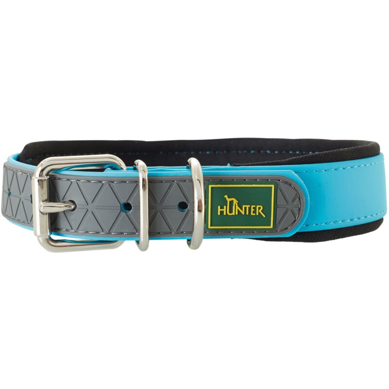 Obroża HUNTER Convenience Comfort (52 - 60 cm) Turkusowy