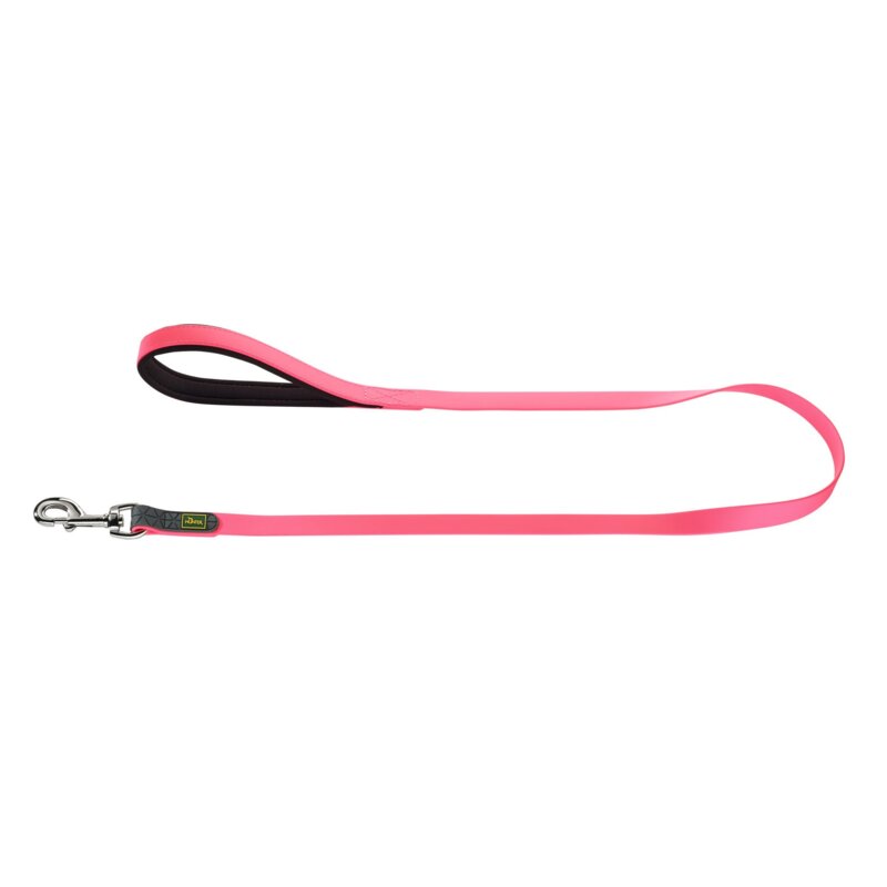 Smycz HUNTER Convenience 63072 S (120 - 1.5 cm) Neon Różowy