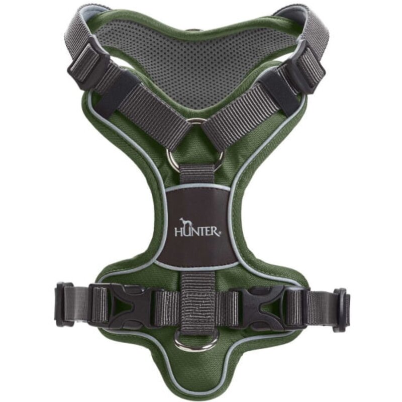 Szelki dla psa HUNTER Divo 67592 M Zielono-szary