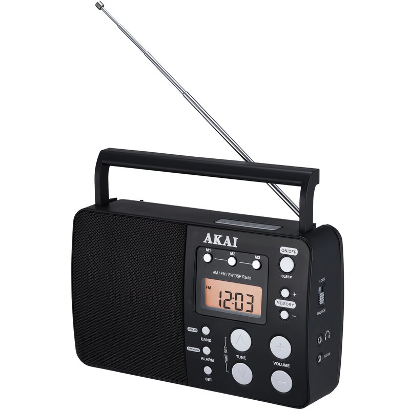 Radio AKAI APR-200 Czarny