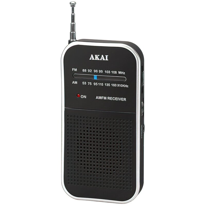 Radio AKAI APR-350 Analogowe Czarny