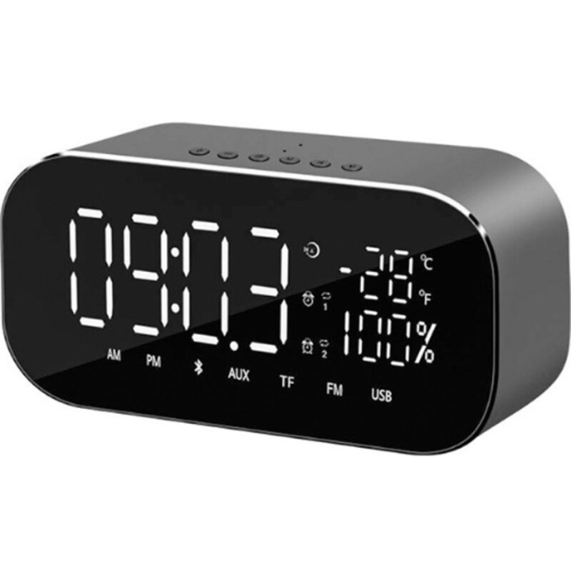 Radiobudzik AKAI ABTS-S2BK Czarny