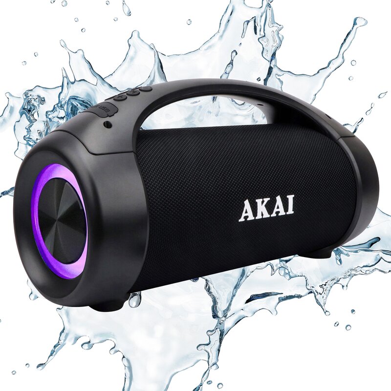 Głośnik mobilny AKAI ABTS-55 Radio FM Czarny