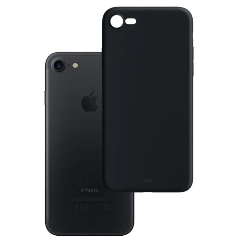 Etui 3MK Matt Case do Apple iPhone 7/8/SE 2020/SE 2022 Czarny