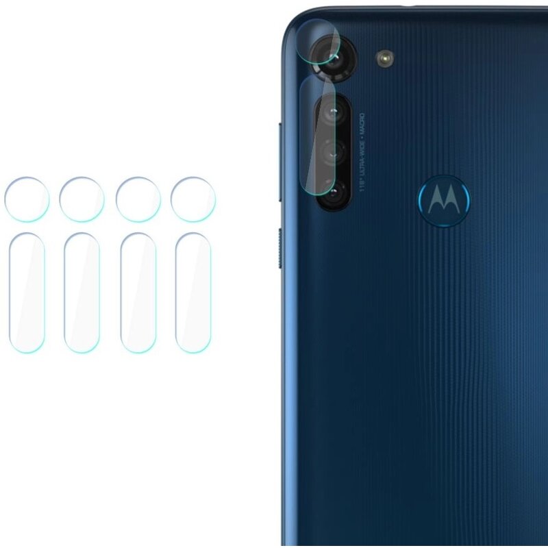 Szkło hybrydowe na obiektyw 3MK Lens Protection do Motorola Moto G8 Power
