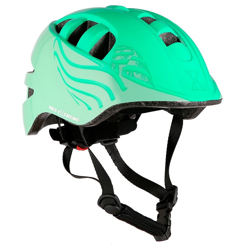 Kask NILS EXTREME MTW08 Zielony dla Dzieci (rozmiar XS)