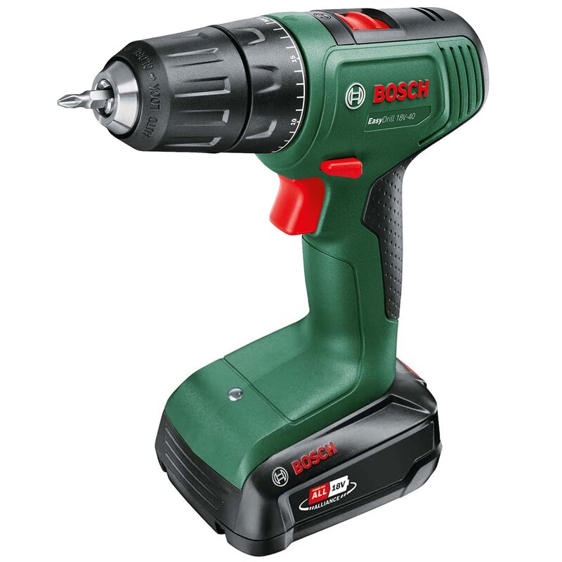 Wiertarko-wkrętarka BOSCH EasyImpact 18V-40 06039D8102 zestaw akumulatorów
