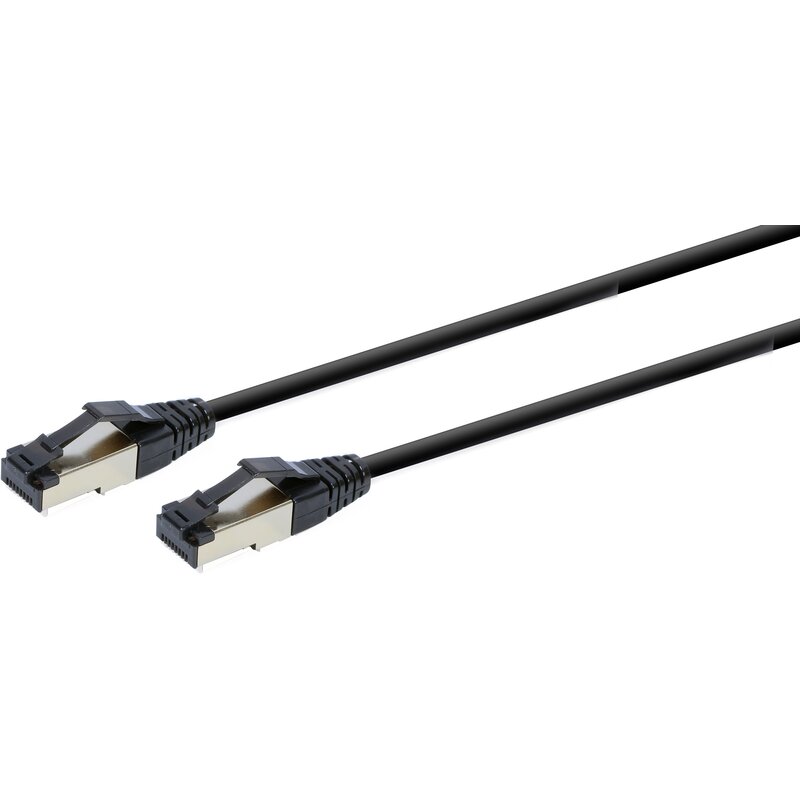 Kabel RJ-45 - RJ-45 CABLEEXPERT PP8-LSZHCU-BK-0.25M 0.25 m