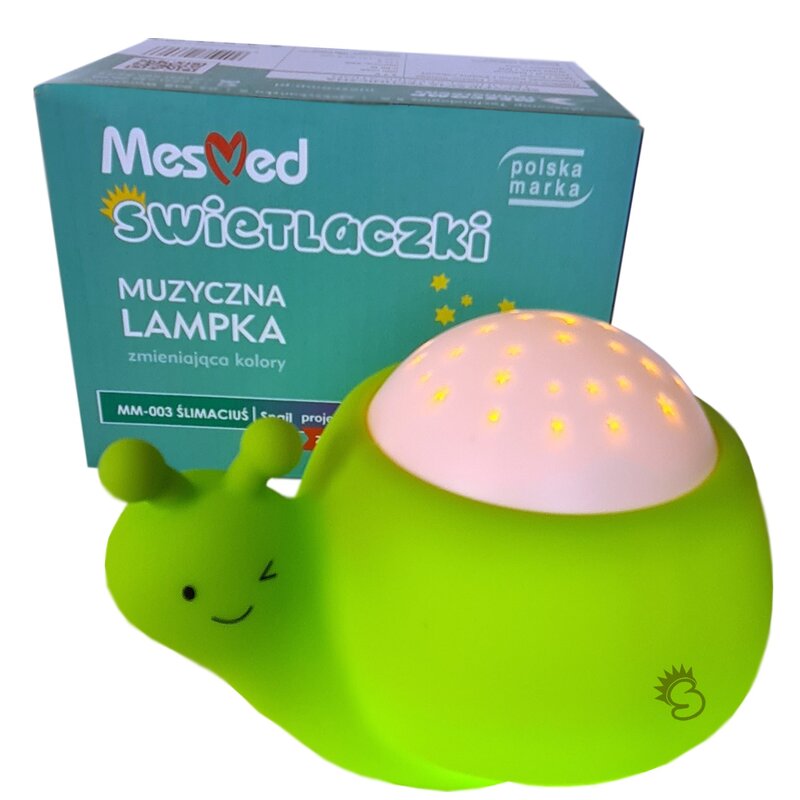 Lampka nocna MESMED MM-003 Świetlaczek Ślimaciuś
