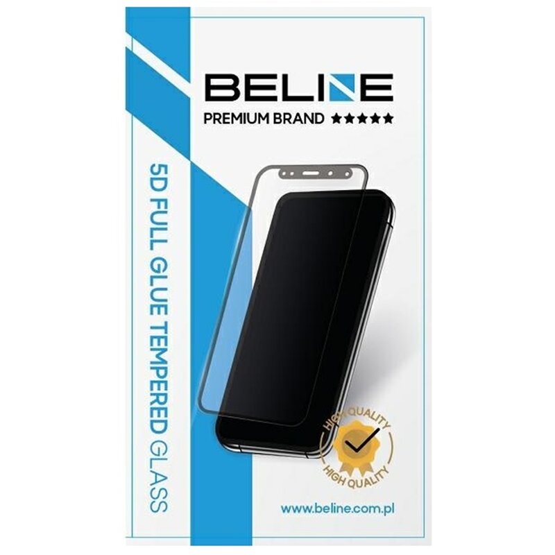 Szkło hartowane BELINE 5D Full Glue do Apple iPhone 13 Pro Max/14 Plus Czarny