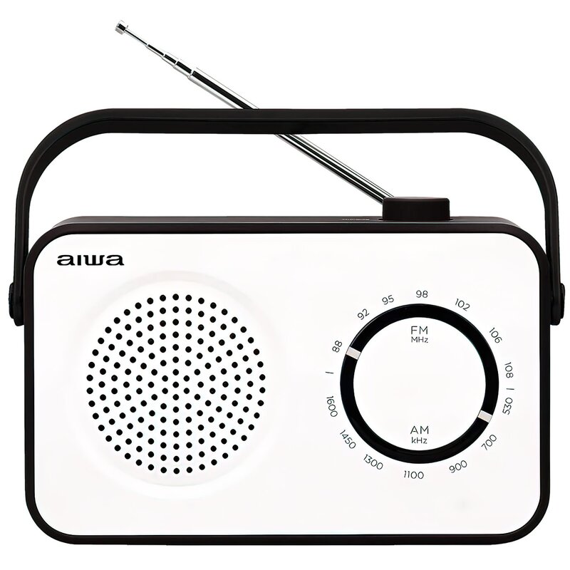 Aiwa R-190BW Radio FM Biały