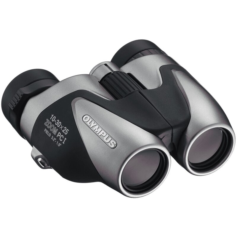Lornetka OLYMPUS Zoom 10-30X25 PCI Czarno-srebrny, zmienne zbliżenie 10-30 x