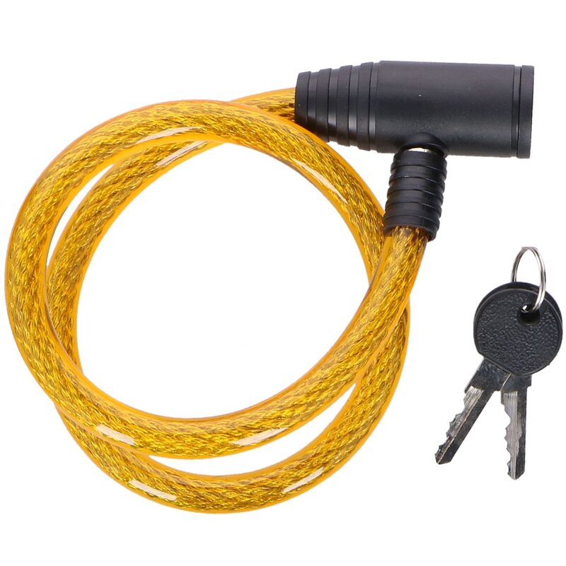 Zapięcie rowerowe DUNLOP 1042473 Linka Żółty