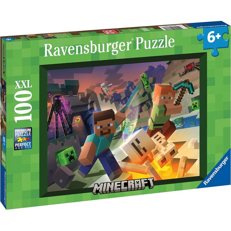 Puzzle RAVENSBURGER Minecraft 13333 (100 elementów)
