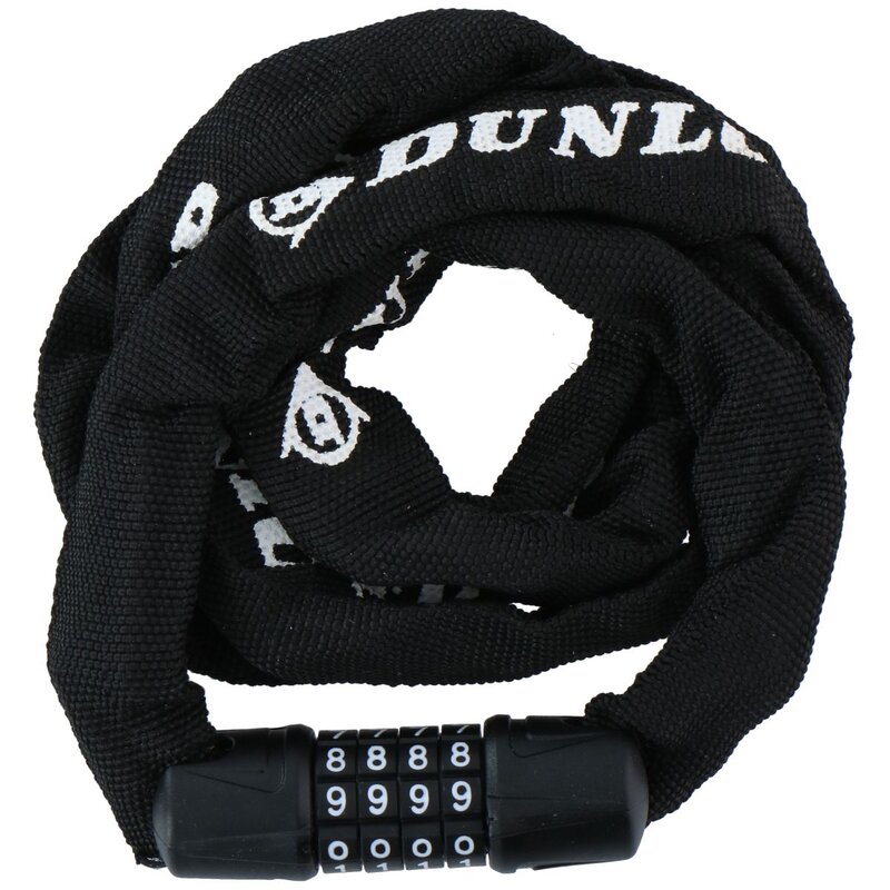 Zapięcie rowerowe DUNLOP Łańcuch Czarny