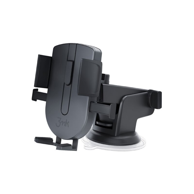 Uchwyt na telefon i smartfon 3MK Twist Automatic Car Holder uchwyt samochodowy na szybę i deskę rozdzielczą