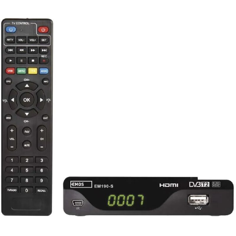 Dekoder EMOS EM190-S HD DVB-T2
