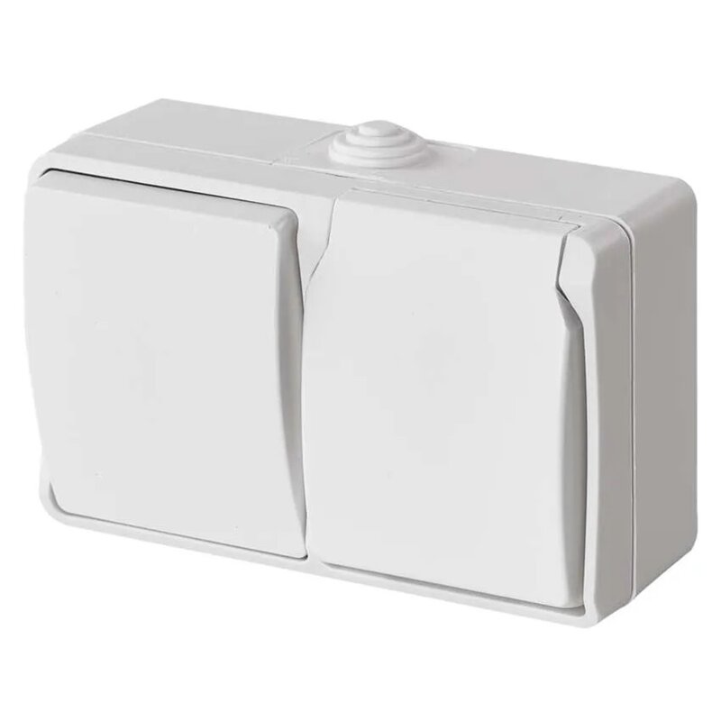 Gniazdo elektryczne EMOS A1397.5 + wyłącznik schodowy