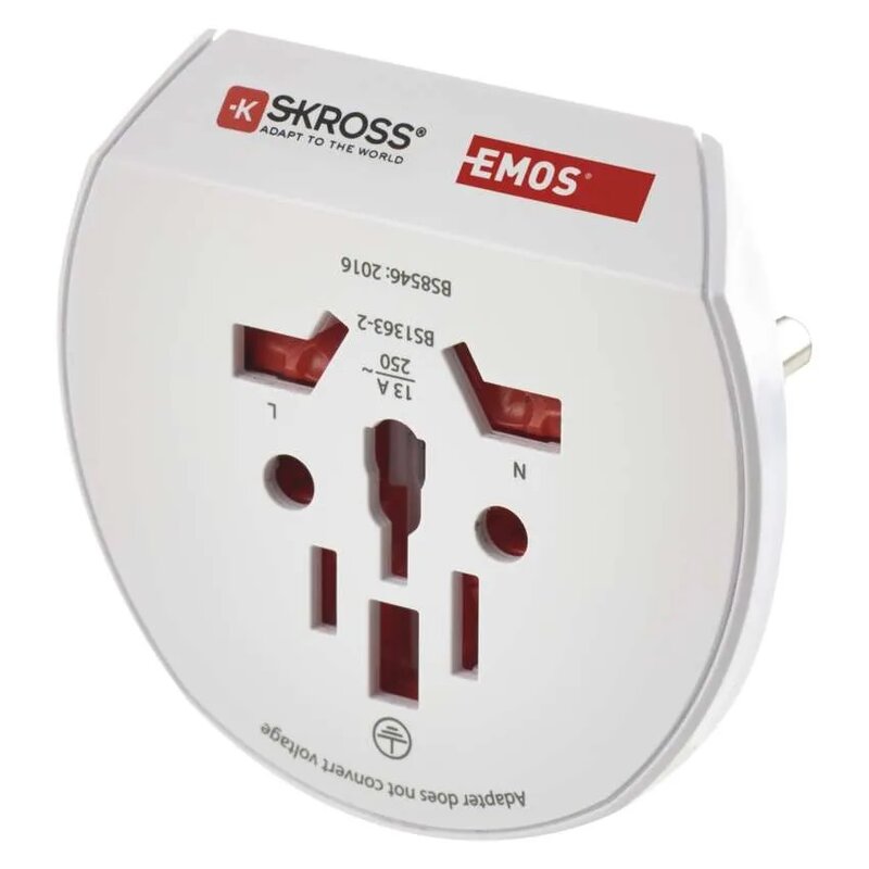 Adapter podróżny EMOS P0055N (Globalny - Europa)