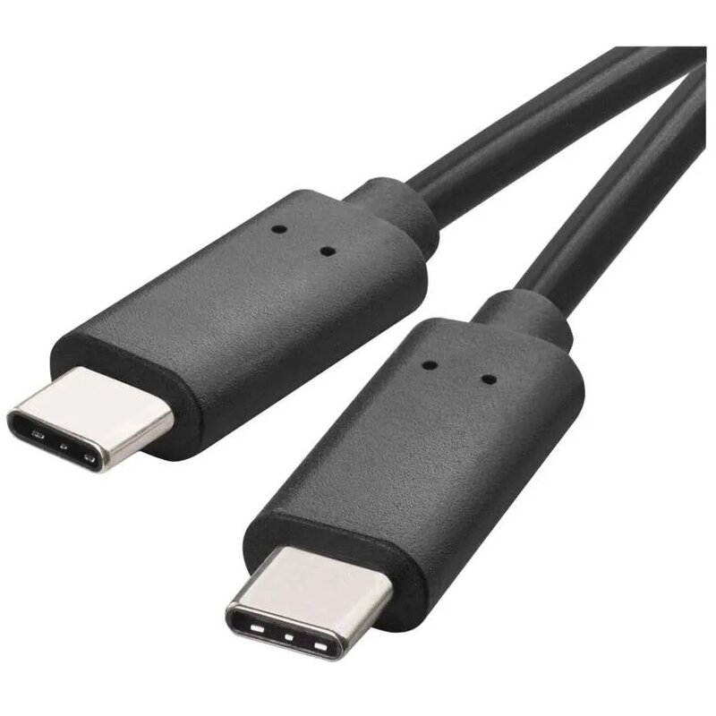 Kabel USB Typ-C - USB Typ-C EMOS SM7022BL 1 m Czarny