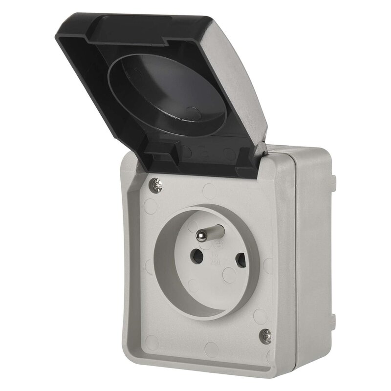 Gniazdko elektryczne EMOS French A1397