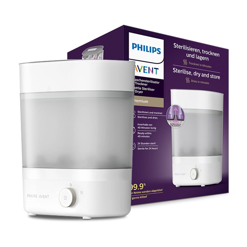 Elektryczny sterylizator parowy z suszarką Philips Avent SCF293/00