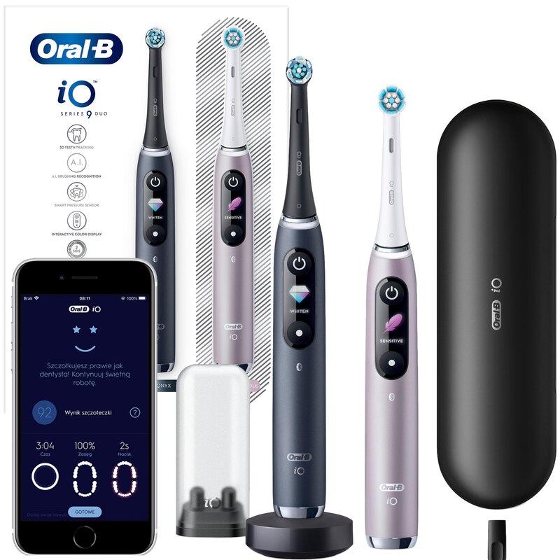 Oral-B iO Series 9 Duo Black&Rose