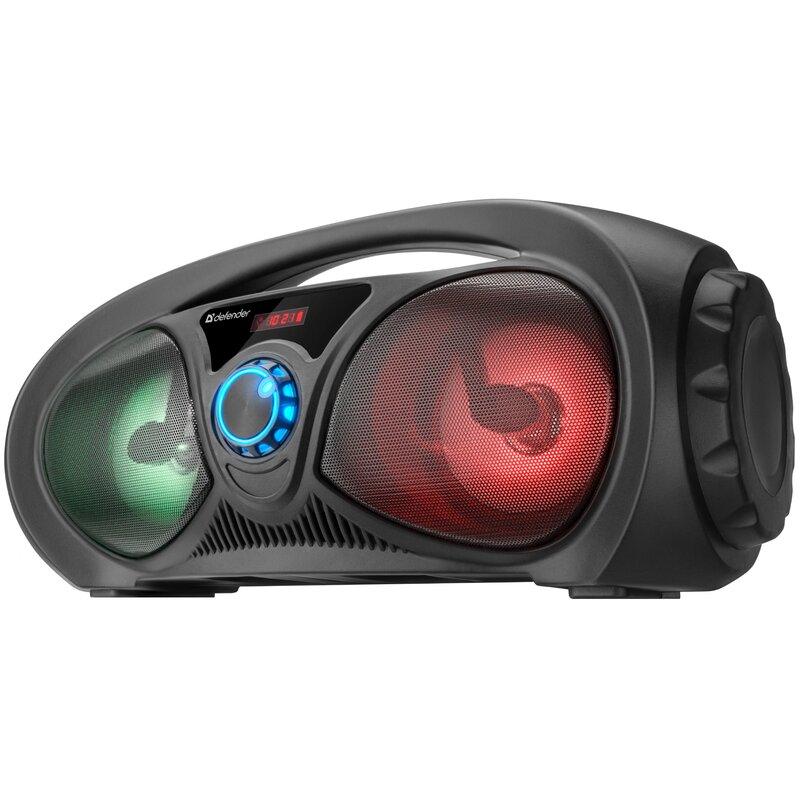 Głośnik mobilny DEFENDER Beatbox 10 Radio FM Czarny